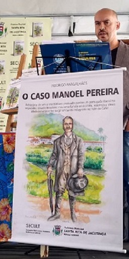 Rodrigo Magalhães lança livro: “O caso Manoel Pereira”